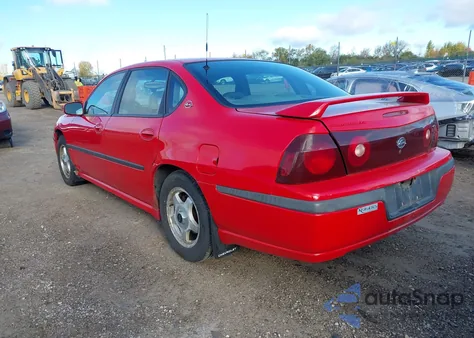 2002 Chevrolet Impala Ls from USA, damaged, VIN 2G1WH55K329238047